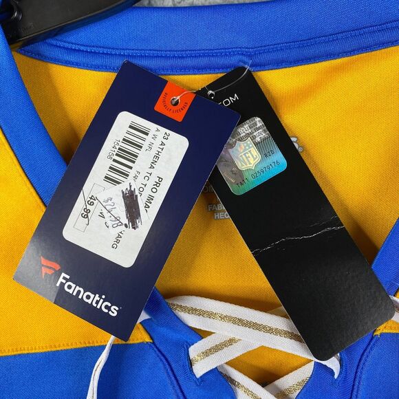 Fanatics Los Angeles Chargers Women’s shirt Size Medium Short Sleeve NWT, NEW - Picture 7 of 16